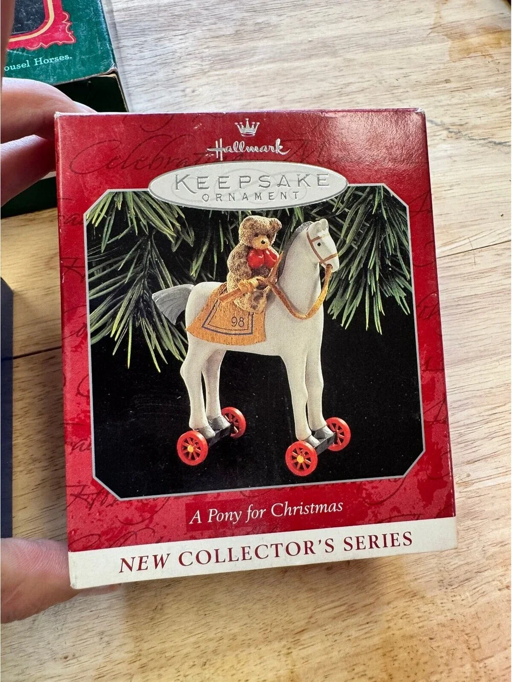 Hallmark Keepsake Horse Christmas Ornaments Lot 1989 1998 2004
